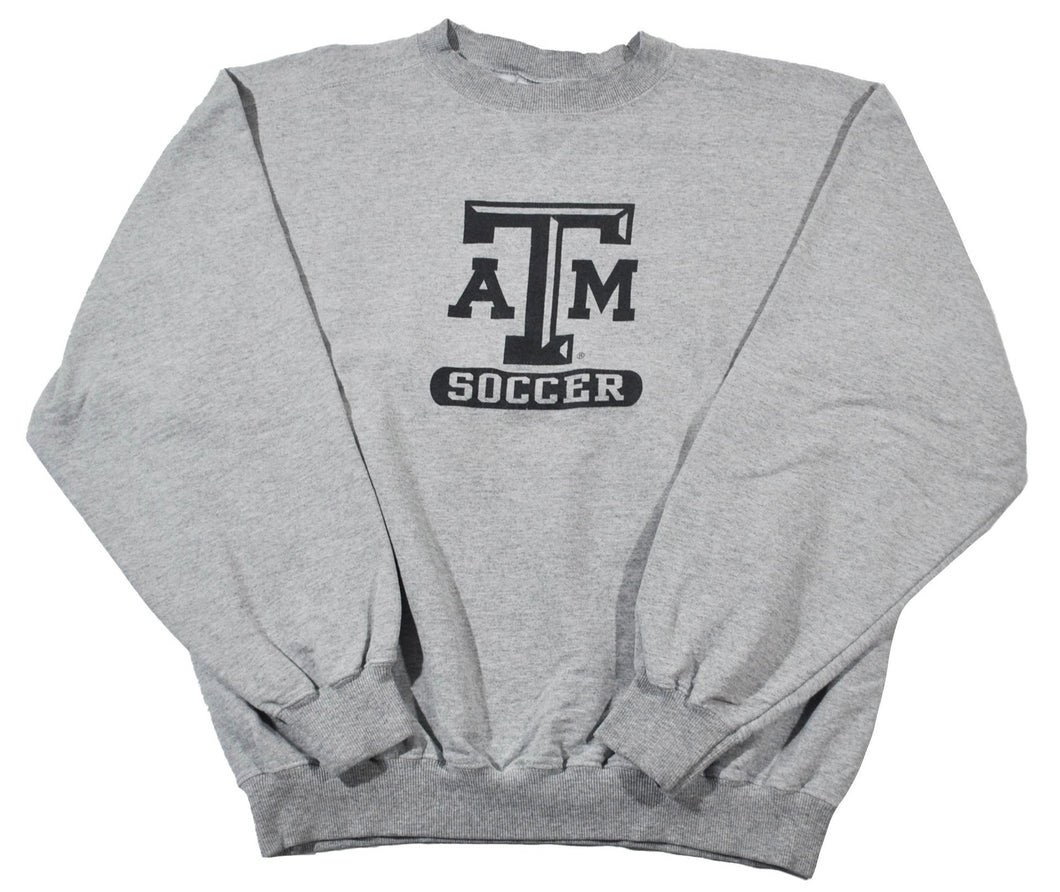 Vintage Texas A&M Aggies Soccer Sweatshirt Size Large