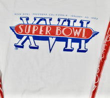 Vintage Super Bowl XVII 1983 Logo 7 Shirt Size Large