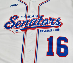 Texas Senators New Balance Jersey Size Large