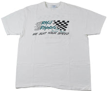 Vintage Racy Raggs Racing Austin Texas Shirt Size X-Large