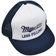 Vintage Miller Lite Less Filling Snapback