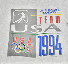 Vintage Olympics Team USA 1994 Norway Shirt Size Large