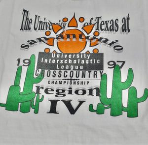 Vintage Texas Longhorns at San Antonio 1997 Cross Country Shirt Size X-Large