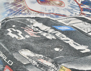 Vintage Dale Earnhardt Thrashed Shirt Size X-Large