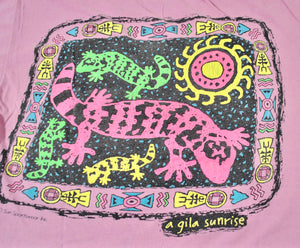 Vintage A Gila Sunrise Shirt Size Large