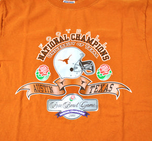Vintage Texas Longhorns Rose Bowl Shirt Size Small