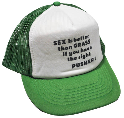 Vintage Sex is Better Than Grass Snapback
