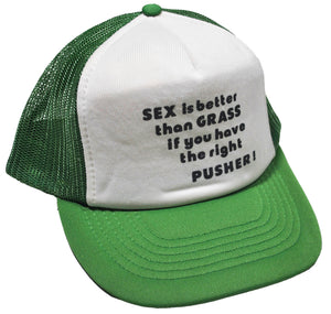 Vintage Sex is Better Than Grass Snapback