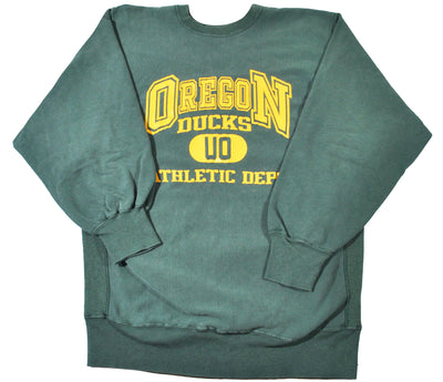 Vintage Oregon Ducks Champion Brand Reverse Weave 80s Sweatshirt Size 2X-Large