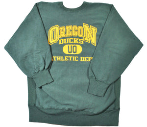 Vintage Oregon Ducks Champion Brand Reverse Weave 80s Sweatshirt Size 2X-Large