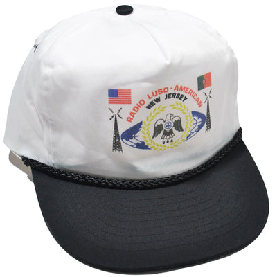 Vintage Radio Luso Americana New Jersey Snapback