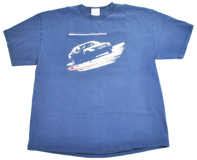 Vintage BMW Performance Driving School Shirt Size X-Large