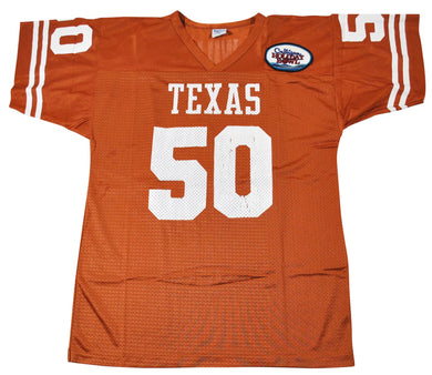 Vintage Texas Longhorns McWillams Holiday Bowl Jersey Size Small