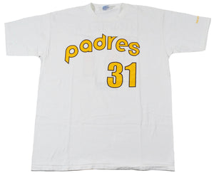 Vintage San Diego Padres Dave Winfield 2001 Shirt Size X-Large