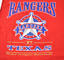 Vintage Texas Rangers 1998 Tank Shirt Size Large