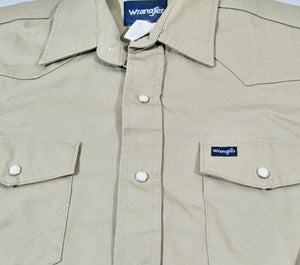 Vintage Wrangler Button Shirt Size Large.