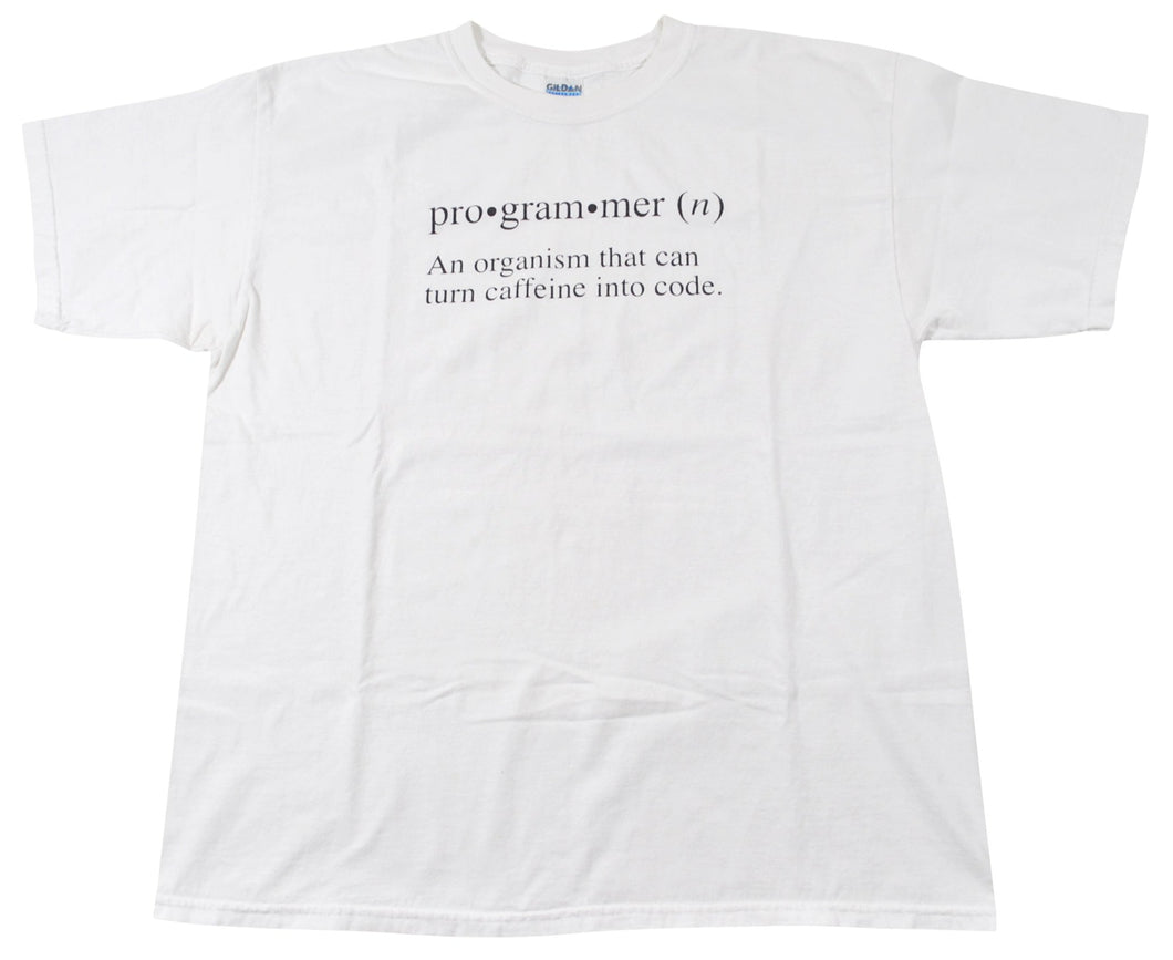 Vintage Programmer Shirt Size X-Large