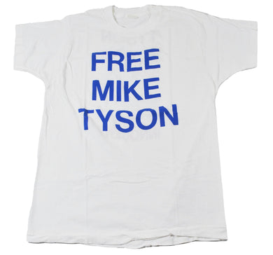 Vintage Free Mike Tyson Boxing Shirt Size Large