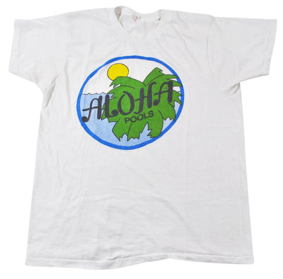 Vintage Aloha Pools Shirt Size Medium
