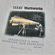 Vintage Texas Albert Einstein Math Camp Shirt Size Small
