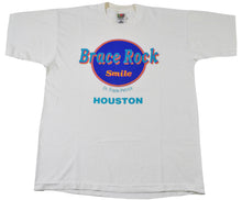 Vintage Brace Rock Smile Houston Texas Shirt Size Large