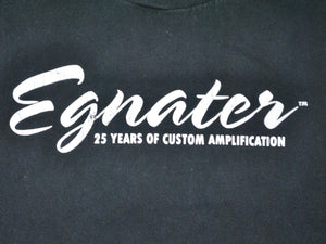 Vintage Egnater 25 Years of Custom Amplification Shirt Size Large