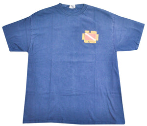 Vintage New York Fire Department Scuba Marine Rescue Shirt Size X-Large