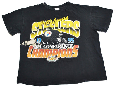 Vintage Pittsburgh Steelers 1995 Super Bowl Shirt Size X-Large(wide)