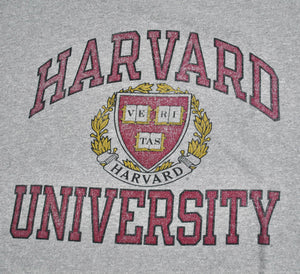 Vintage Harvard Crimson Champion Brand Shirt Size Medium