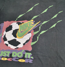 Vintage Nike Gray Tag Soccer Just Do It Shirt Size Large