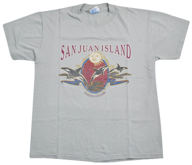 Vintage San Juan Island Washington Shirt Size Medium