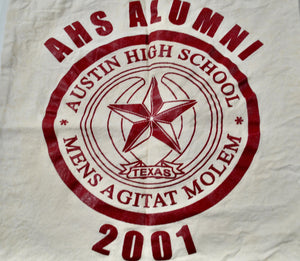 Vintage Austin High School Alumni 2001 Tote Bag
