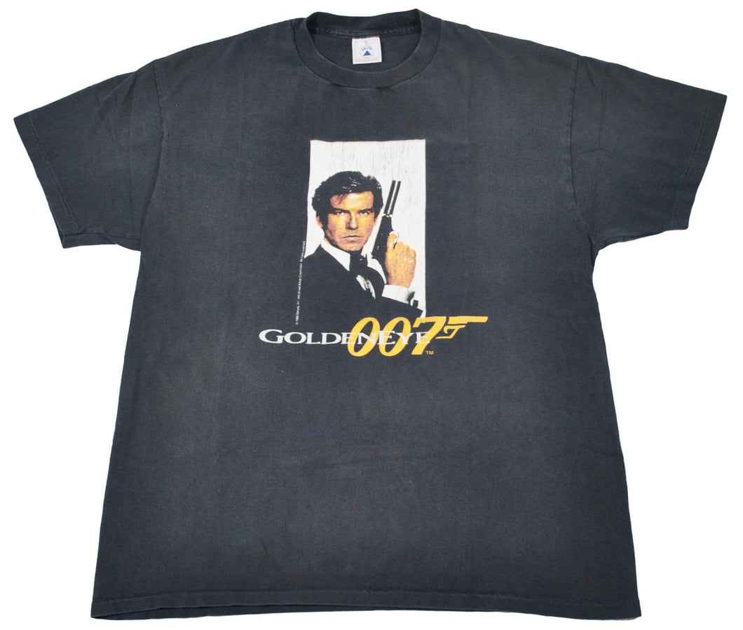 Vintage James Bond Golden Eye 007 1995 Shirt Size Large