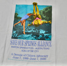 Vintage Save Barton Springs Austin Texas Shirt Size X-Large