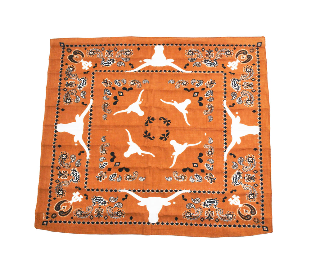 Vintage Texas Longhorns Bandana