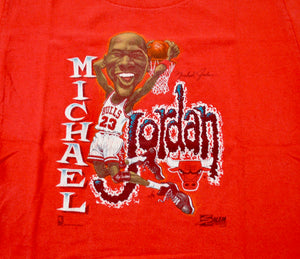 Vintage Chicago Bulls Michael Jordan Salem Shirt Size Youth Large