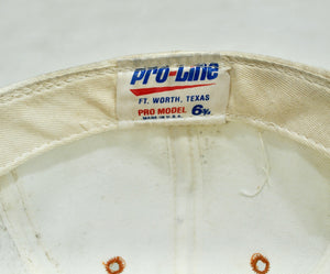 Vintage Texas Longhorns Pro Line Player Issue Baseball Fitted Hat(6 3/4)