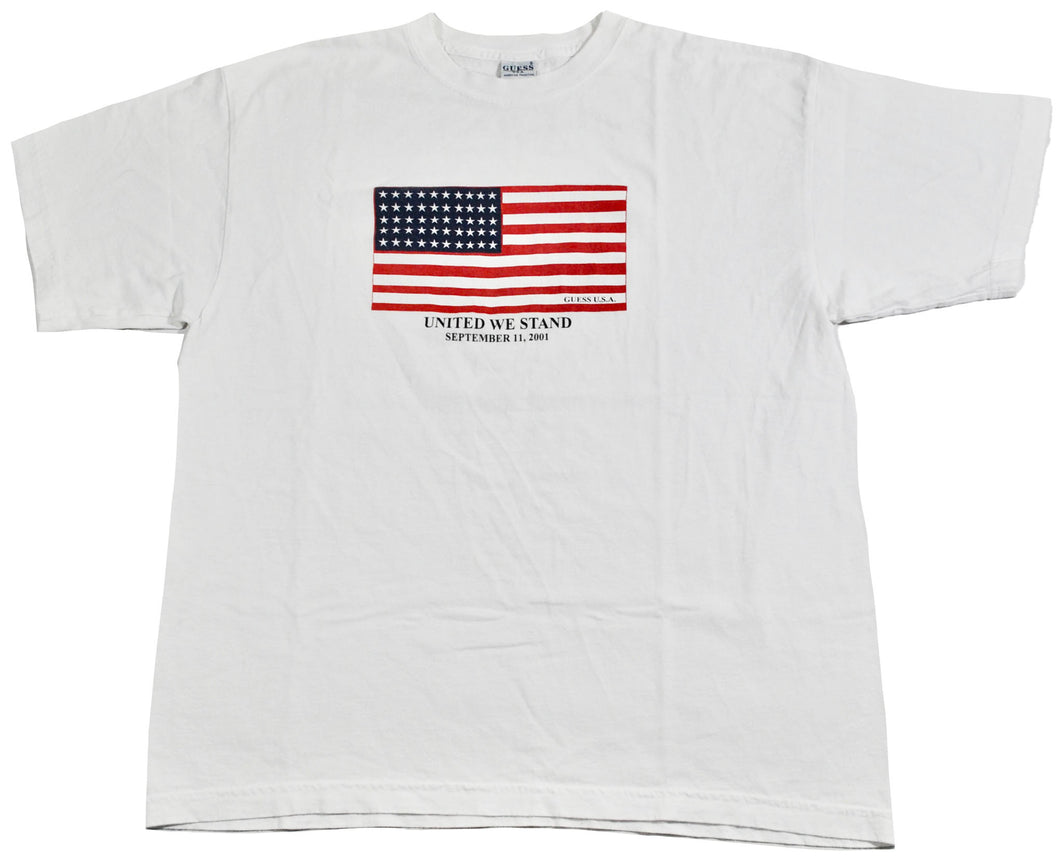 Vintage Guess USA September 11th 2001 Shirt Size Large