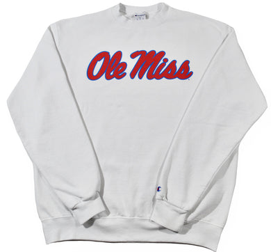 Ole Miss Rebels Champion Brand Sweatshirt Size Large