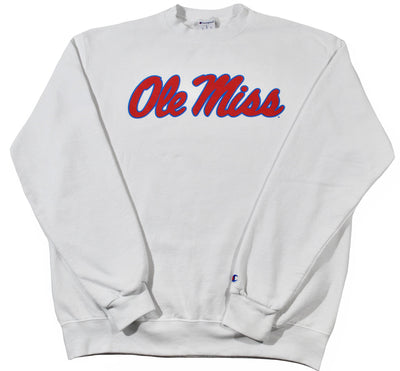 Ole Miss Rebels Champion Brand Sweatshirt Size Large