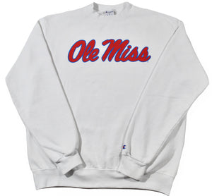 Ole Miss Rebels Champion Brand Sweatshirt Size Large