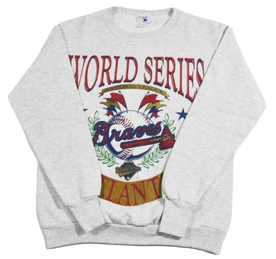Vintage Atlanta Braves 1992 World Series Sweatshirt Size Medium