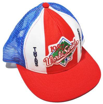 Vintage 1987 World Series Minnesota Twins vs St. Louis Cardinals Snapback