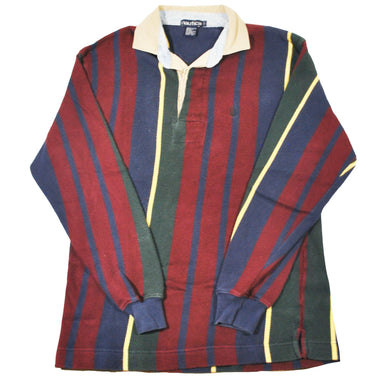 Vintage Nautica Rugby Polo Size Large