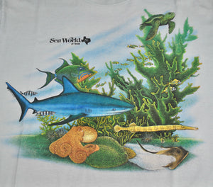 Vintage Texas Sea World 1988 Shirt Size Large