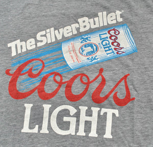 Coors Light The Silver Bullet Retro Shirt Size Small