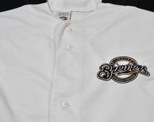 Vintage Milwaukee Brewers Jersey Size X-Large