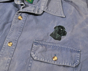 Vintage Cabelas Lab Button Shirt Size Large