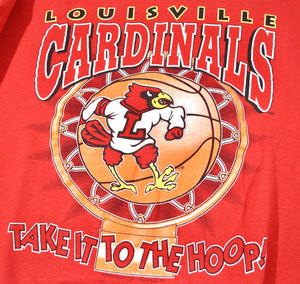 Louisville cardinals hoodie vintage
