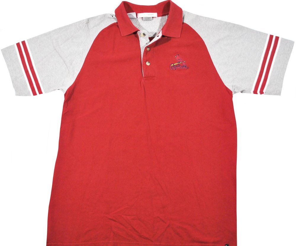 Vintage St. Louis Cardinals Polo Size Large – Yesterday's Attic